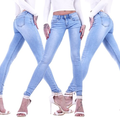 Damen jeans röhrenjeans - damen,