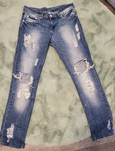 Damenhüftjeans blau - gr.26,