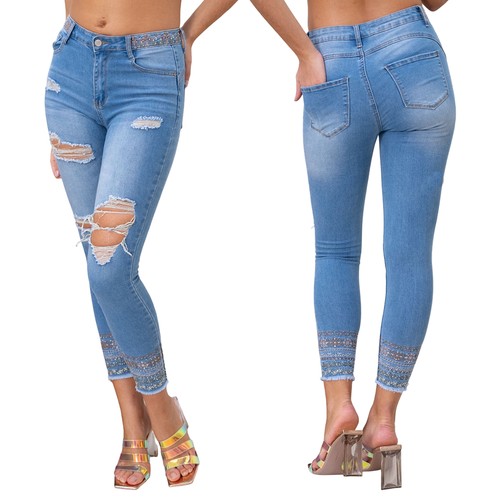 Damen jeans skinny stretch - damen,