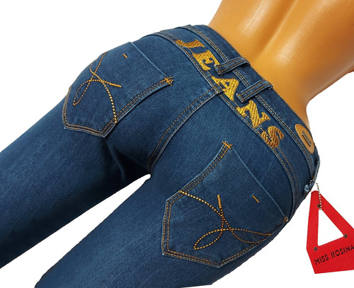 Damen hüftjeans bootcut - bootcut, blau