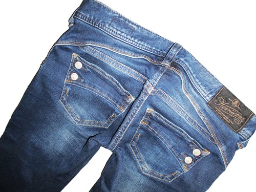 Herrlicher hüft jeans - jeans, 🌸