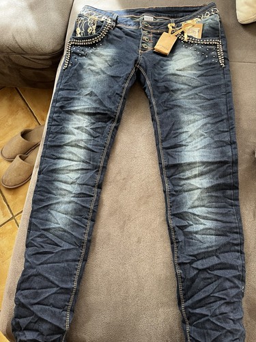 Damen skinny hüftjeans - skinny, xl