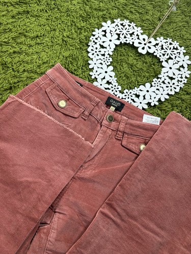 Damen jeans samt - jeans, gerippt