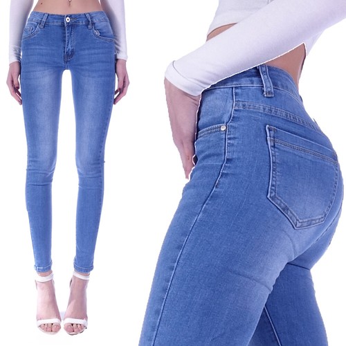 Damen jeans hose - damen, slim