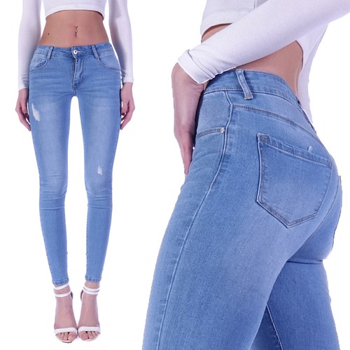 Damen jeans hose slim fit - hose,