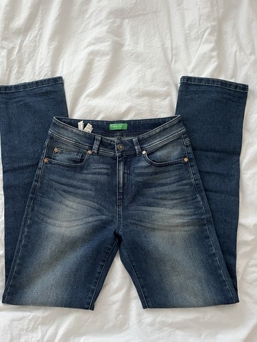 Gerade geschnittene jeans blau - gerade,