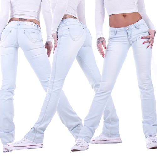 Damen jeans hose hüftjeans - damen,