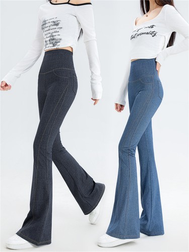Damen schlaghose jeans bootcut - schlaghose,