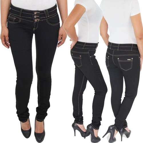 Damen skinny röhrenjeans - skinny,