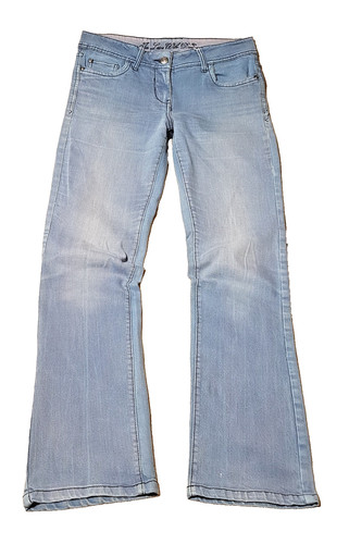 Jeans damen l32 hellblau - jeans,