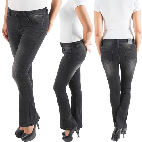 Damen schlaghose bootcut - schlaghose,