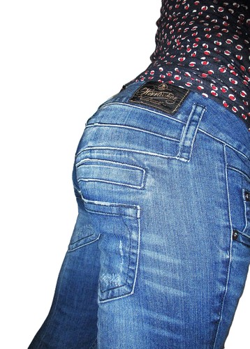 Herrlicher hüft jeans - jeans, 🌸