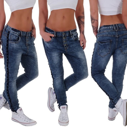 Damen boyfriend jeans chino - damen,