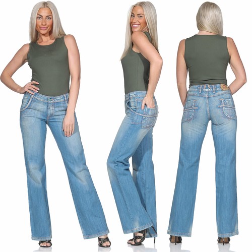 Damen straight leg schlaghose - damen,